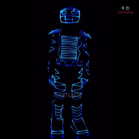 Light up dance led costume programmable